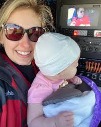 Baby girl took a work trip with mommy 💕 We scouted our location for the  #TotalSolarEclipse