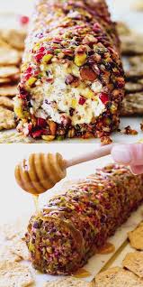 Cranberry Pistachio Cheese Log 10 Minutes Video Party Food Appetizers Appetizer Recipes Recipes