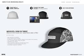 5 Panel Cap Photoshop Templates Panel Hat Photoshop Template Photoshop Mockup