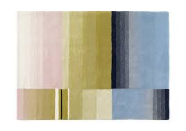 Bias teppich aus wolle hellblau. Colour Hay Teppich Milia Shop