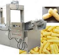 Industrial Puff Corn Snack Frying Machine for Continuous