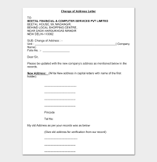 You must mention in the letter as to what changes you would like to make in the contract. How To Write A Change Of Address Letter Format Samples