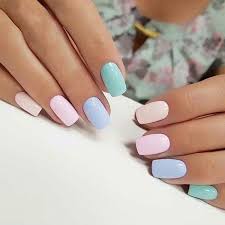 35 Extremely Cute Candy Colors Nail Art Design Chic Nail Art Chic Nails Nails