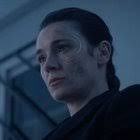 Free handed black work Cobra