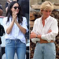 Meghan markle takes mom doria to london. Meghan Markle Dresses Down And Opts For Casual Blue Jeans For Informal Lunch But Still Goes For Dangerous High Heels