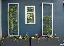 Ina Wall Trellis Container Gardening Wall Trellis Garden Vines