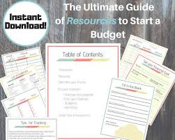 Finance Planner Printable Financial Journal Budget Template Expense Tracker Budgeting Planner Savings Debt Tracking S Budgeting Finance Planner Budget Template