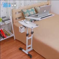 Removable Rotating Twin Column Lift Bed Laptop Table Sofa Side Table Bedside Tables Mesas Para Computadoras Mesa De Ordenador Portatil Mesa Auxiliar Para Sofa