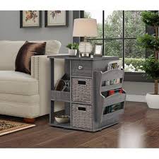 Albia 3 Drawer End Table In 2020 End Tables End Tables With Storage Table