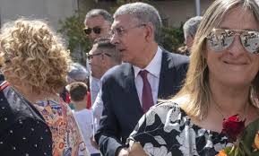 Multitudinaria procesión da Santa Rita no Barco