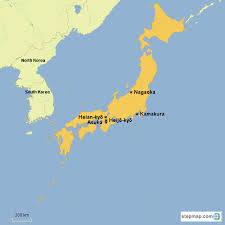 No other country in the world is possibly as associated with both history and future at the same time as japan. Stepmap Past Capitals Of Post Classical Era Japan Landkarte Fur Japan