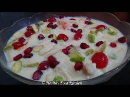 Fruit Kheer Recipe Pazham Payasam Recipe By Healthy Food Kitchen Kheer Recipe Recipes Food