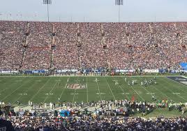 Los Angeles Memorial Coliseum Endzone Football Seating
