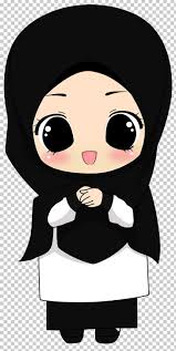 Logo muslimah png, transparent png, free download. Qur An Muslim Islam Cartoon Hijab Png Clipart Animation Anime Art Black Black Hair Free Png