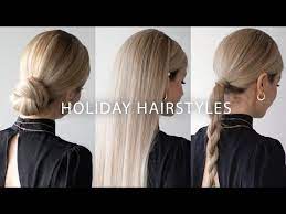 Holiday Hairstyles 2019 Youtube Classy Hairstyles Hair Styles Bun Hairstyles For Long Hair