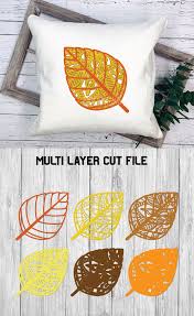 Download 3d Layered Leaf Svg Multi Layer Fall Leaf Svg Cut File 809400 Cut Files Design Bundles