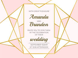 Here you can explore hq wedding border transparent illustrations, icons and clipart with filter polish your personal project or design with these wedding border transparent png images, make it even. Golden Polygonal Frame Elegant Wedding Invitation Border Line Luxury By Spicytruffel Thehungryjpeg Com