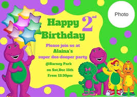 Barney Bj And Baby Bop Leave Barney Invitation Hey I Found This Really Awesome Etsy Listing At Https Www Etsy Com Listing Barney Birthday Party Barney Birthday Birthday Invitations
