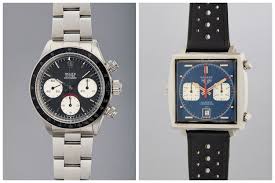 Paul newman is a member of the following lists: Paul Newman Seine Legendare Rolex Daytona Wird Versteigert Und Eine Tag Heuer Monaco Von Steve Mcqueen Gq Germany