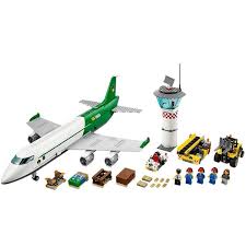 Preschoolers like lego, paper, simple and cartoon airplane coloring pages. Lego City Cargo Terminal With 5 Minifigures Forklift Tower 60022 Walmart Com Walmart Com