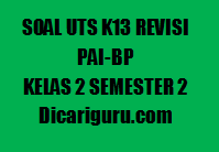 Maybe you would like to learn more about one of these? Kumpulan Soal Uts Pai Kelas 2 Semester 2 2020 2021 Dicariguru Com