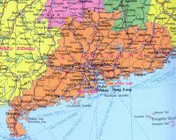The greatest numbers of villages are in the fertile river deltas and along the waterways. Guangdong Map Gifex