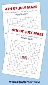 America the beautiful ~ this 8×10 print is perfect framed and works for 4th of july, memorial day and labor day. Free Printable 4th Of July Maze 4th Of July Printable Games