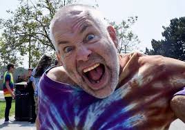 Neil Marcus at a Celebration of Life for Stephen Hofmann in August of 2017.  Photography by @melhofmannart. “Neil Marcus was many things in his life:  playwright, actor, poet, performance artist. And Marcus