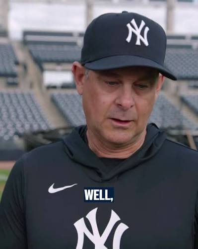 Yankees manager Aaron Boone shares his excitement to run it back with a  large core of players from last year's Postseason squad!, MLB Network +  @sageofficial