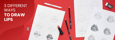 If at you is, it is necessary to take very soft pencil, for example, 6b if is not present, then step 7. How To Draw Realistic Lips Step By Step In 3 Different Ways Arteza