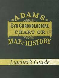 adams synchronological chart or map of history teachers