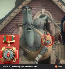 Super gau tschernobyl 1986 die katastrophe von tschernobyl (auch die nuklearkatastrophe von tschernobyl ereignete sich am 26. In The Movie Coraline 2009 This Character Wears A Liquidator Medal Which Was Awarded To Some Who Helped Out In The Chernobyl Nuclear Disaster R Chernobyl Moviedetails