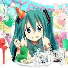 Photo Remix By Zorayda Bentaleb Slidely Anime Anime Friendship Hatsune Miku Birthday