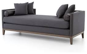 See our disclaimer item description: Mella Double Chaise Grey Transitional Indoor Chaise Lounge Chairs By Rustic Edge Houzz