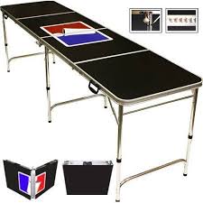 Sports Official Beer Pong Table 8 With Bottle Opener Ball Rack And 6 Pong Balls N A Beer Pong Tables Custom Bottles Beer Pong