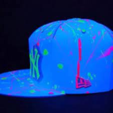 Blacklight Yankees Hat Yes Lord Neon Glow Hats For Men Yankee Hat
