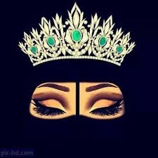 رمزيات بنات محجبات اجمل صور رمزيات بنات كيوت رمزيات كشخه للبنات Black Love Art Hijab Cartoon Crown Illustration