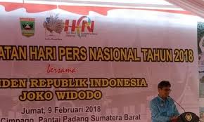 Maybe you would like to learn more about one of these? Arahkita Com Ini Sambutan Pantun Gubernur Sumbar Di Puncak Peringatan Hpn 2018