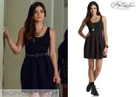 Aria Studded Flared Dress Aeropostale Pretty Little Liars Aria Studded Ponte Dress Pretty Little Liars Fashion Pretty Dresses Fashion