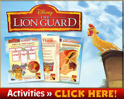 Check spelling or type a new query. Free Printable Activity Sheets Disney The Lion Guard