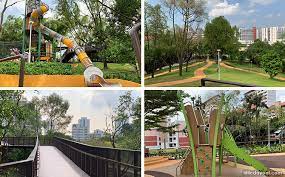 Bukit batok, often abbreviated as bt batok, is a planning area and matured residential town located along the eastern boundary of the west r. Bukit Batok Neighbourhood Park Playgrounds Elevated Boardwalk Summit Platform At Fuji Hill Little Day Out