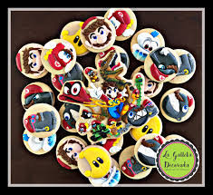 Galletas Mario Odyssey Sugar Cookie Cookies Sugar