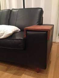 Ikea Hack Kivik Sofa Diy Arm Wrap And Side Table Kivik Sofa Diy Sofa Sofa Design