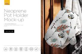 Download Neoprene Oven Mitt Mock Up Mocking Neoprene Mockup