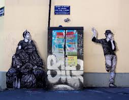 Vases Communicants By Levalet In Paris France Street Art Art Graffiti Art