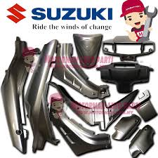 Suzuki rg500 license lamp assembly and cover. Body Cover Set Local Suzuki Rg Sport Silver 338 Motorman Shopee Malaysia