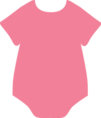 Pink Onesie Clip Art Pink Onesie Image Baby Shower Onesie Baby Onesies Baby Onesie Template