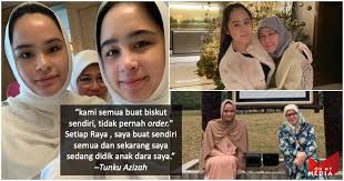 Tunku besar zabedah aminah maimunah iskandariah binti almarhum sultan iskandar. Didik Puterinya Masuk Dapur Tunku Azizah Dah Siap2 Bakar Biskut Raya