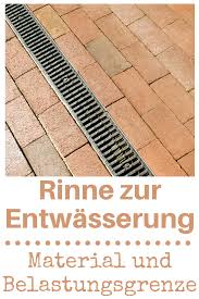 Entwasserungsrinne Selbst De Entwasserung Hof Entwasserung Garageneinfahrt