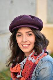 Purple Newsboy Hat Womens Newsboy Cap Drivers Cap Cabbie Hat Etsy Cabbie Hat Womens Newsboy Cap Newsboy Cap